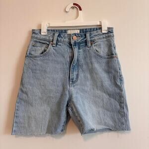 Denim jorts from abrand jeans